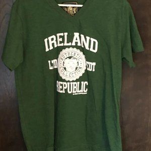 Men's Large Green Ireland Republic T-shirt